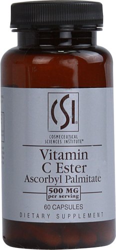 CSI Vitamina C Ester ascorbyl palmitate 60 cápsulas antioxidante