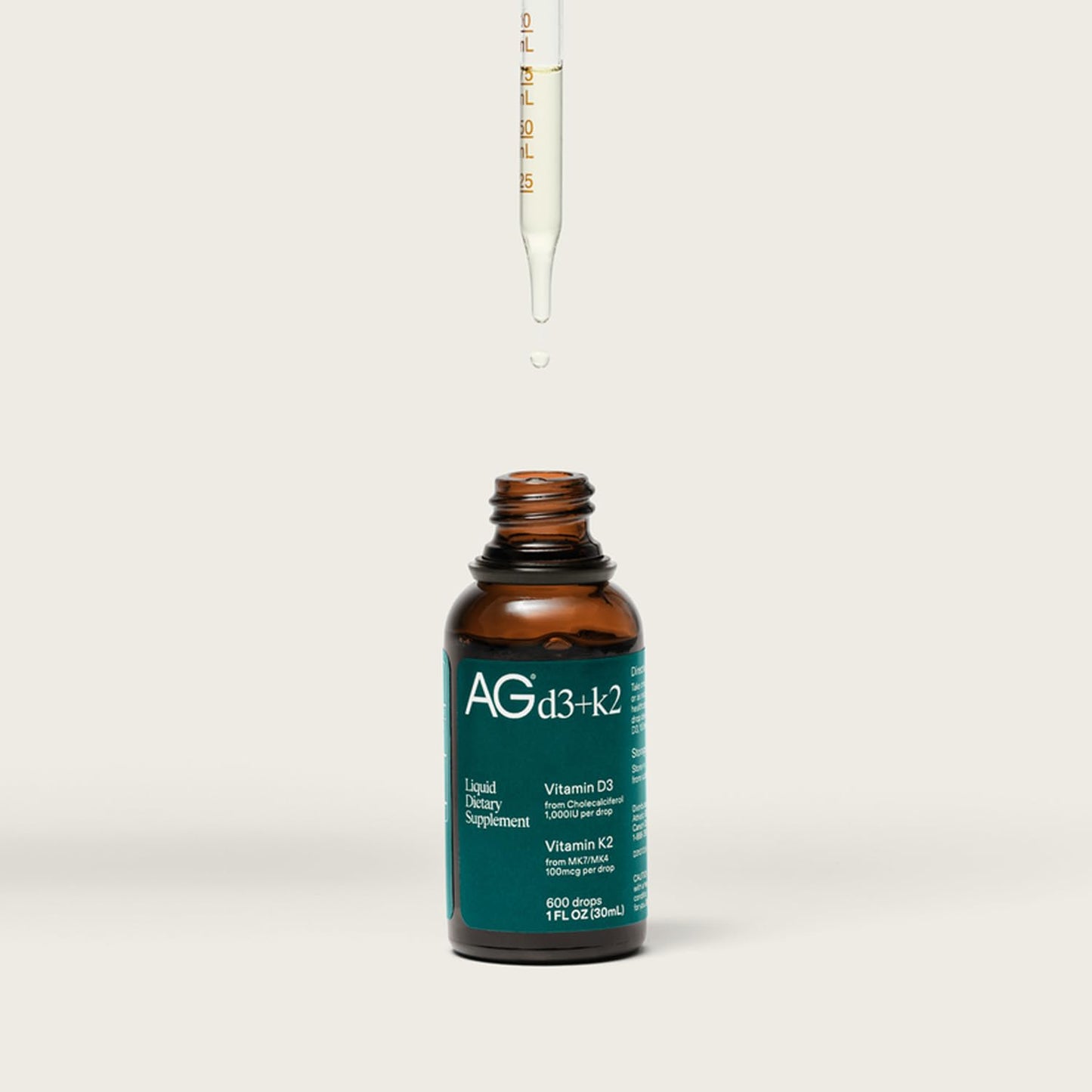 Cuentagotas para gotas vitamina d3 k2 ag1