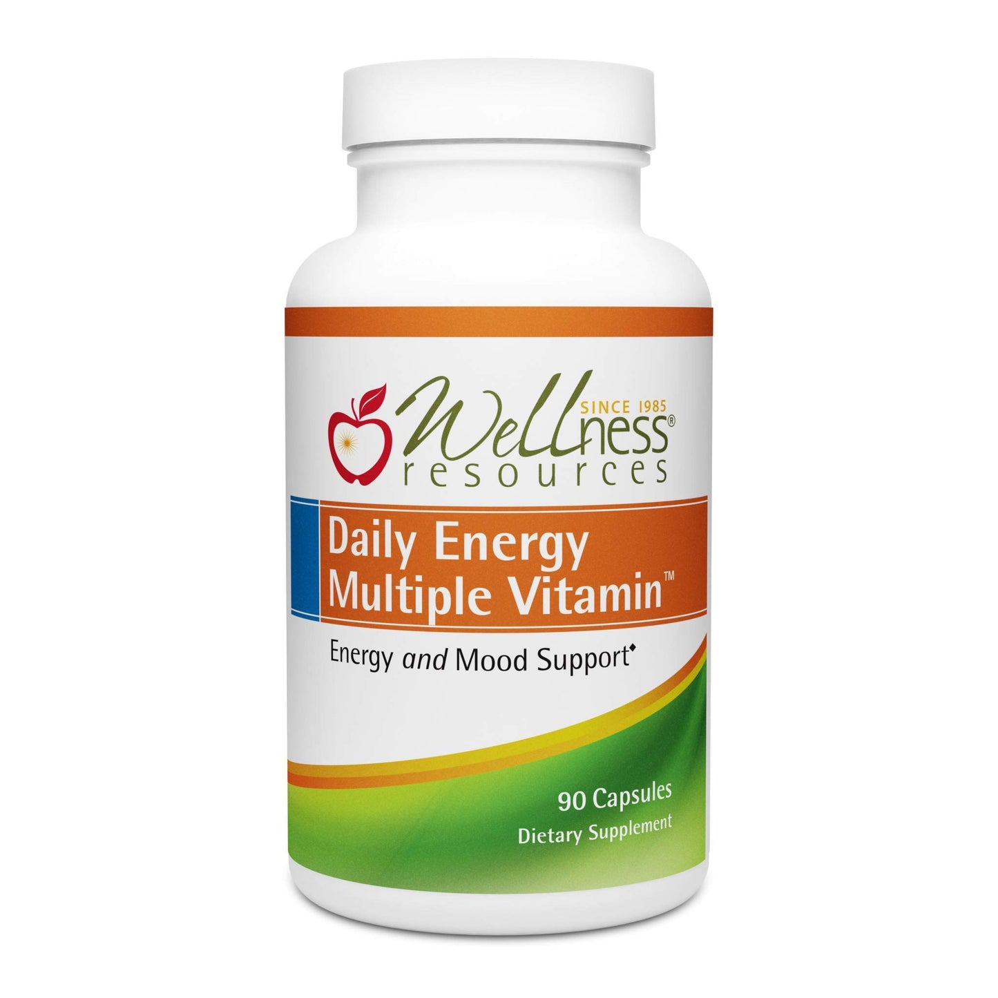 Botella del suplemento Daily Energy Multivitamin de Wellness Resources