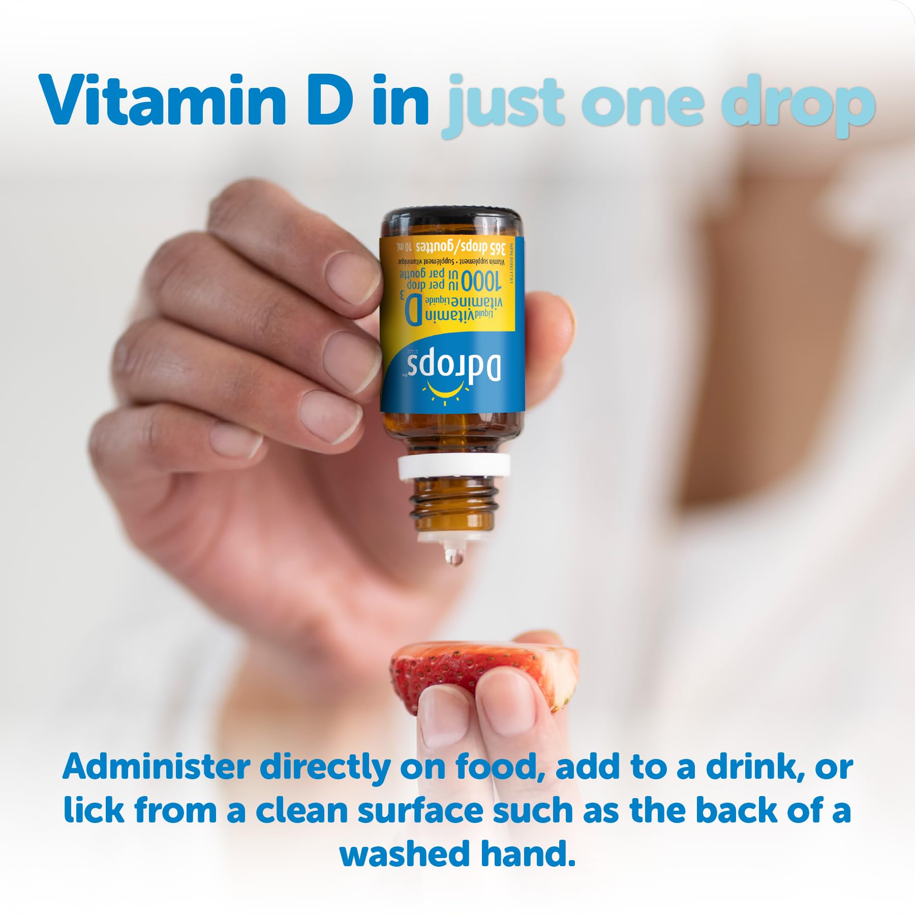Ddrops suplemento vitamina d3 gotas para adultos y niños
