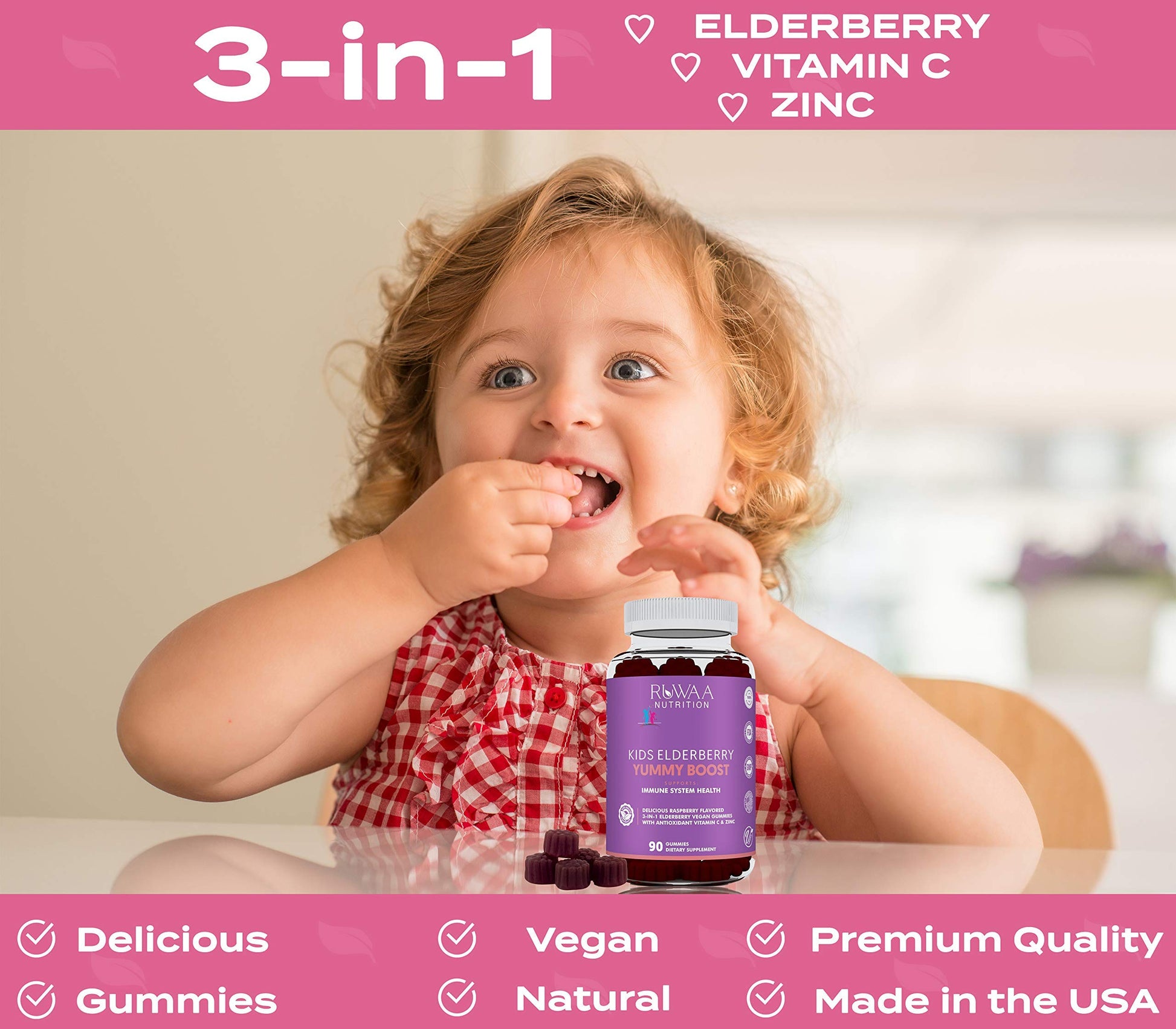 Defensa inmunológica natural para niños