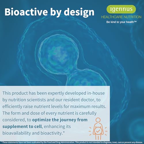 Descripción bioactiva diseño igennus multivitaminico.
