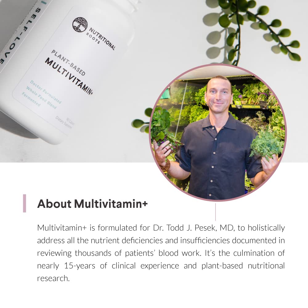Descripción del multivitamínico a base de plantas