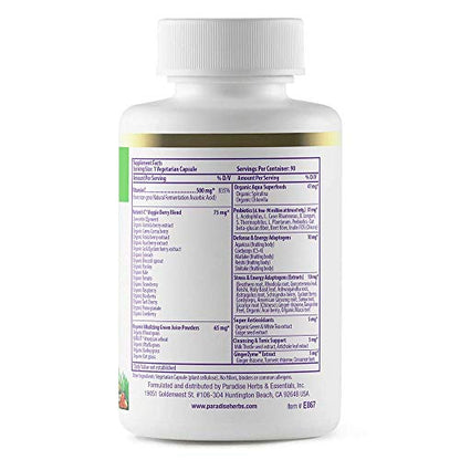 Descripción del multivitamínico ORAC y vitaminas integradas.