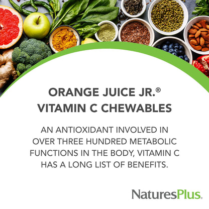 chewable vitamin c junior description