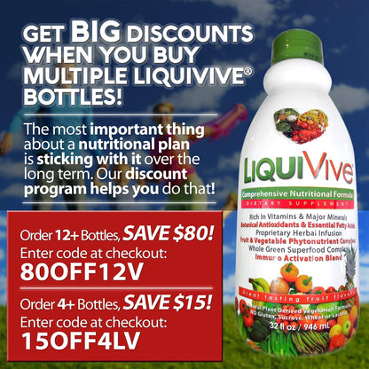 Descuento en vitaminas líquidas LiquiVive
