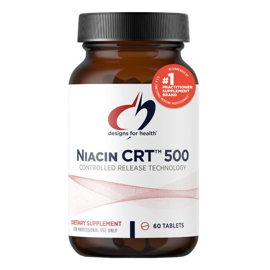 Designs for Health Niacina 500 mg liberación controlada