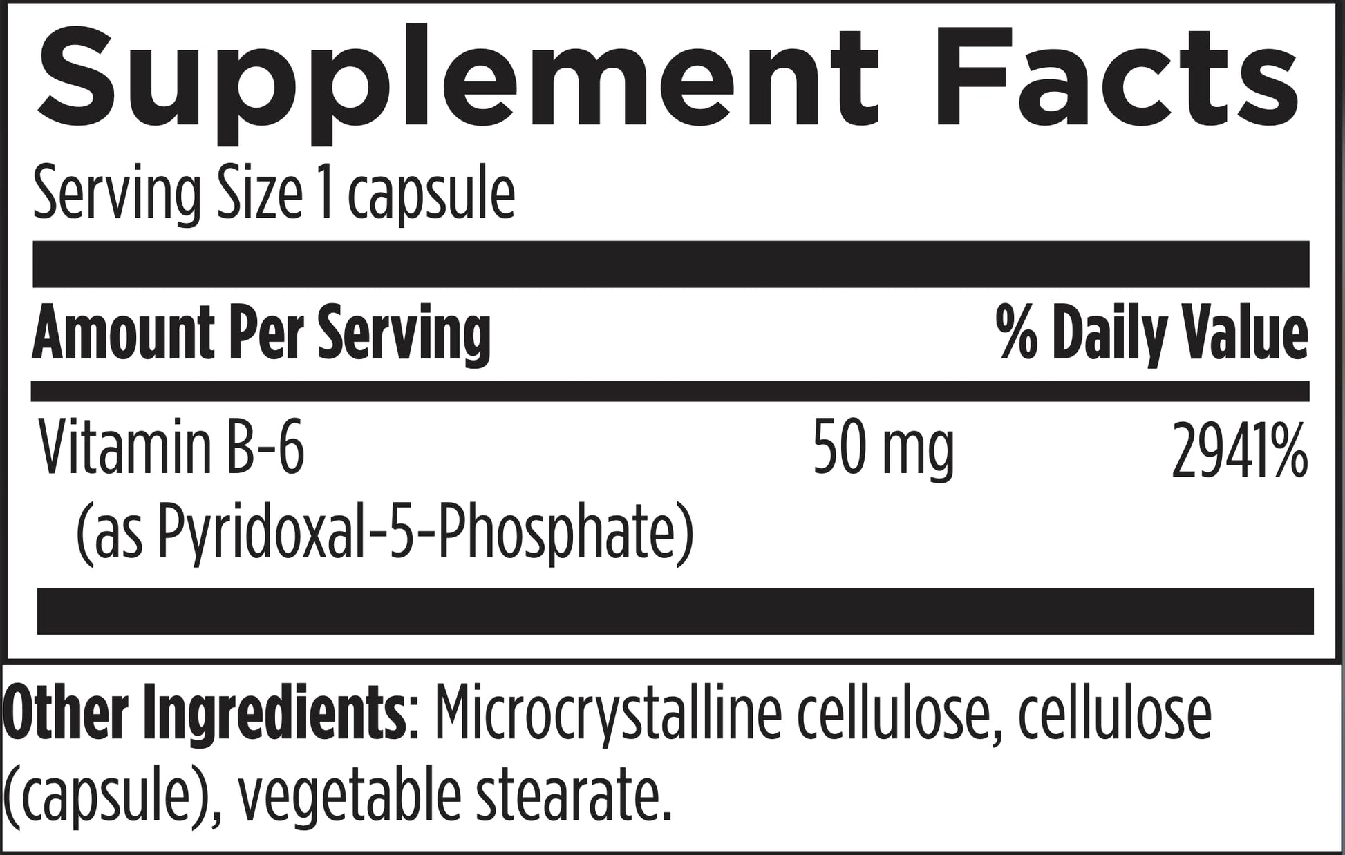 Designs for Health suplemento cápsulas P-5-P B6