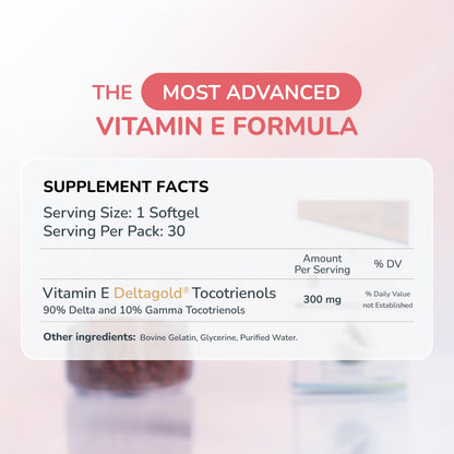 Detalle botella WELLNESS EXTRACT vitamina E 300mg