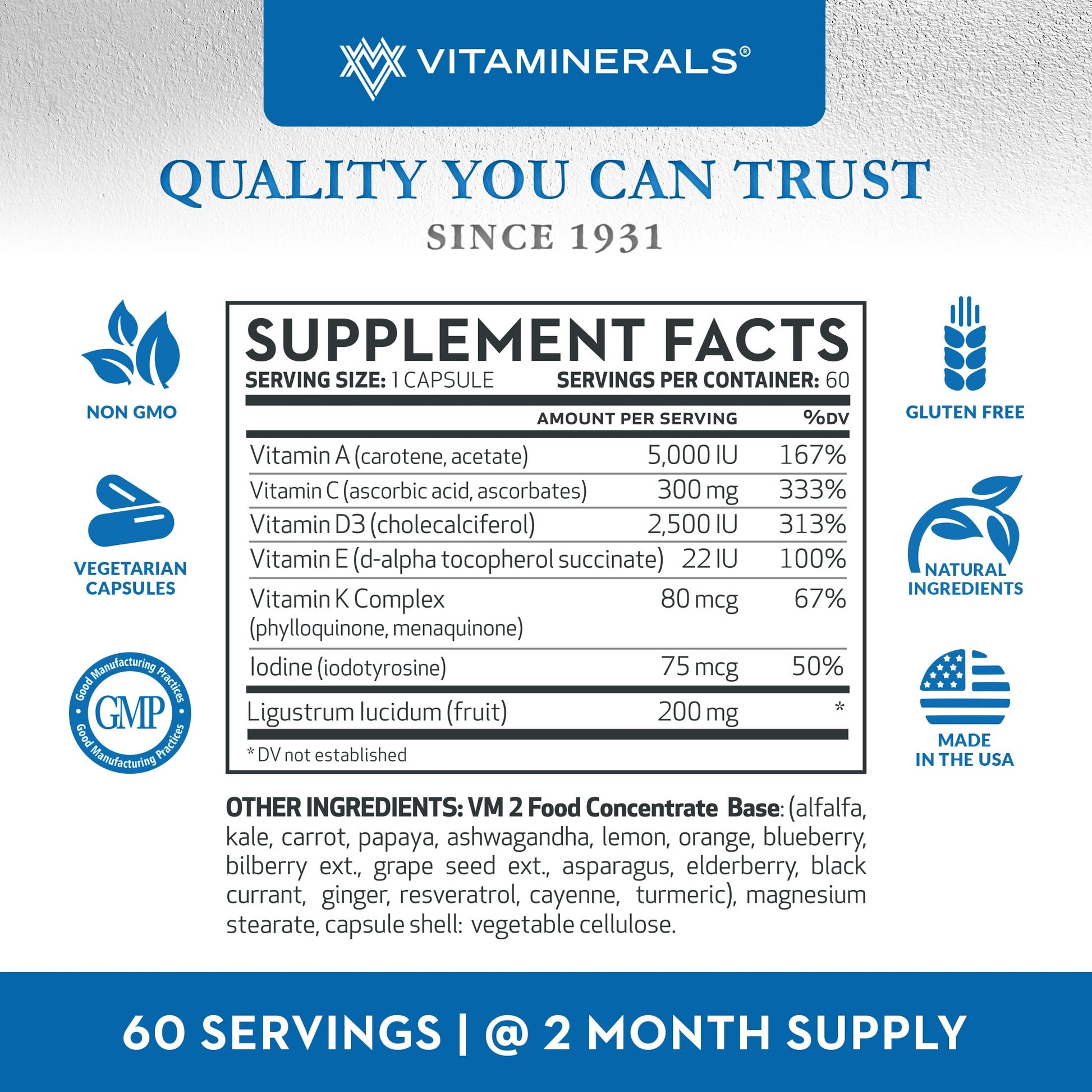 Detalle cápsula vegetal vitamina d3 k complejo vitaminerals