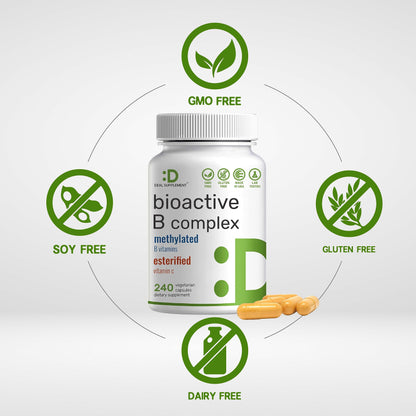 Detalle cápsulas DEAL Supplement complejo vitamina B