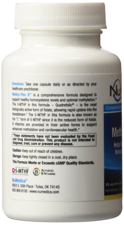 Detalle de cápsulas Methyl-Plex B NuMedica