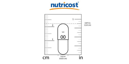 Detalle cápsulas Nutricost complejo vitamina B