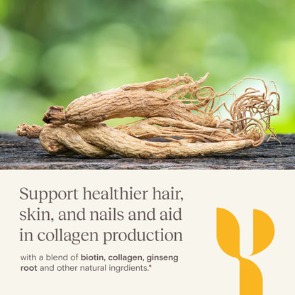 Detalle cápsulas Yoli Glow vitaminas cabello piel uñas