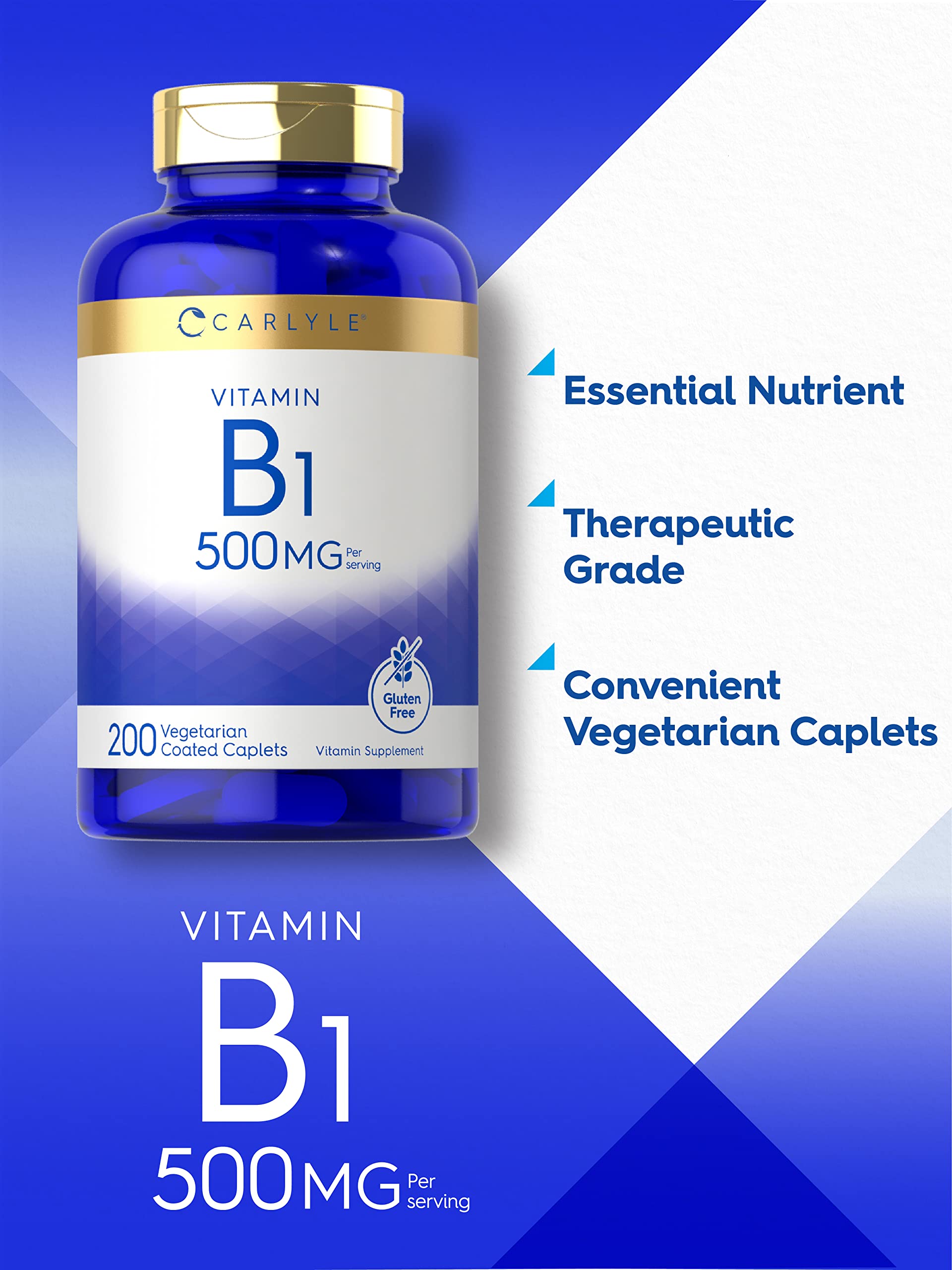 Detalle comprimidos vitamina b1 carlyle
