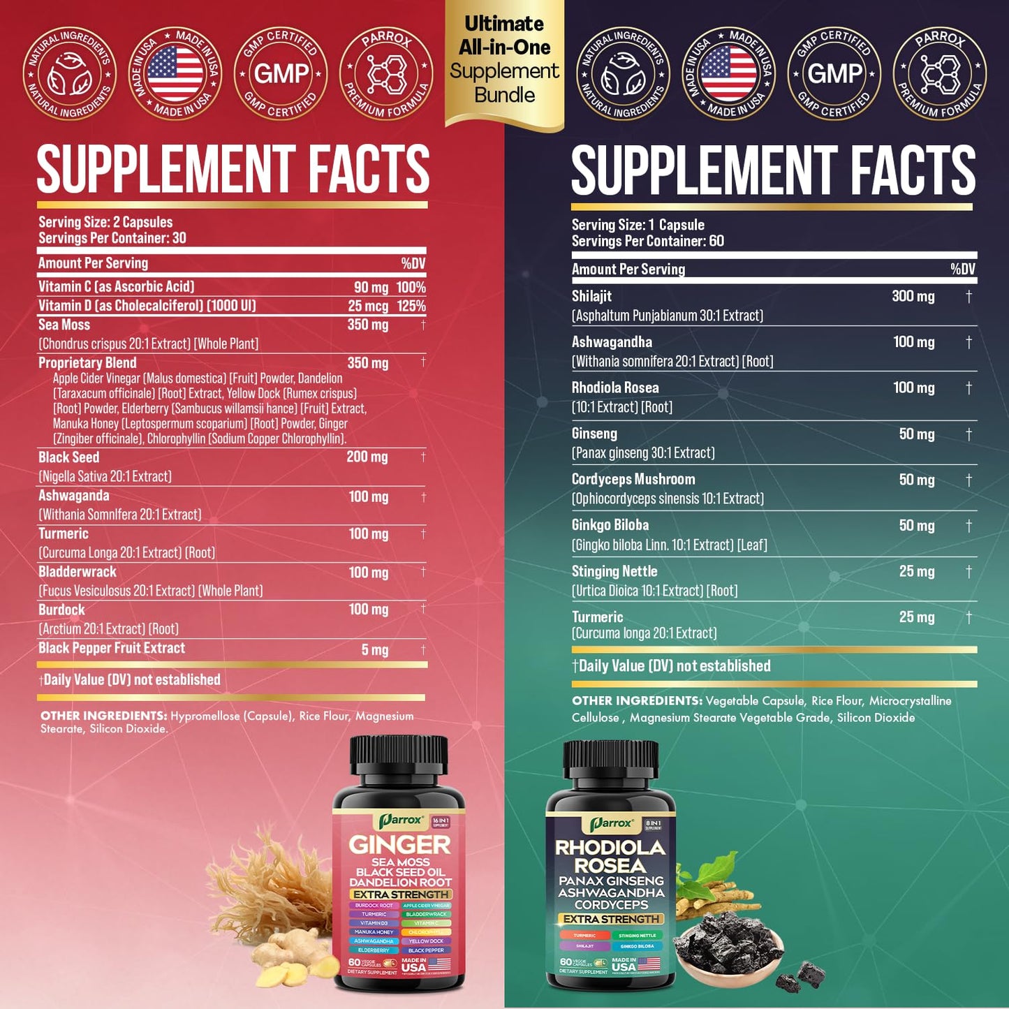 Detalle del envase del complemento nutricional para mujeres