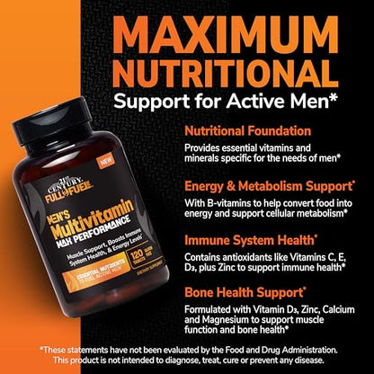 Detalle etiqueta suplemento 21st Century Multi Max Performance