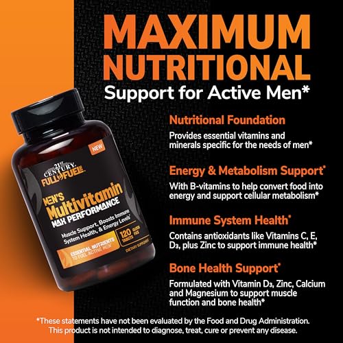 Detalle etiqueta suplemento 21st Century Multi Max Performance