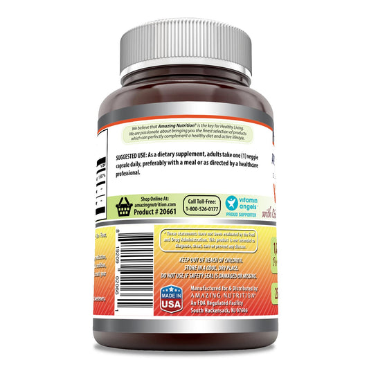 detalle etiqueta suplemento amazing formulas vitamina c