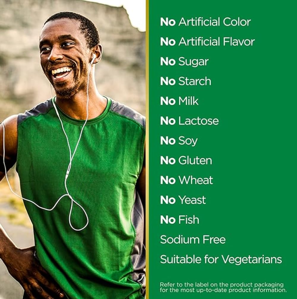 Detalle etiqueta Natures Bounty complejo B y beneficios