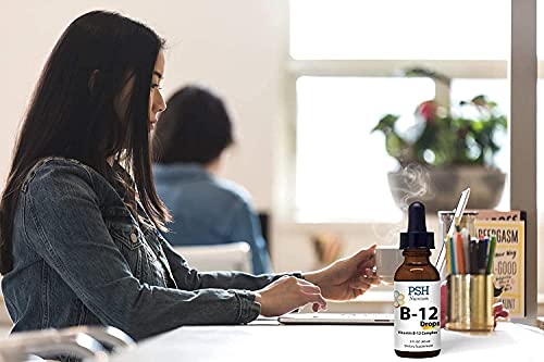 Detalle de etiqueta PSH Nutrition complejo B líquido