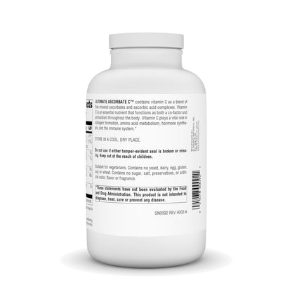 Detalle etiqueta Source Naturals Ultimate Ascorbate C