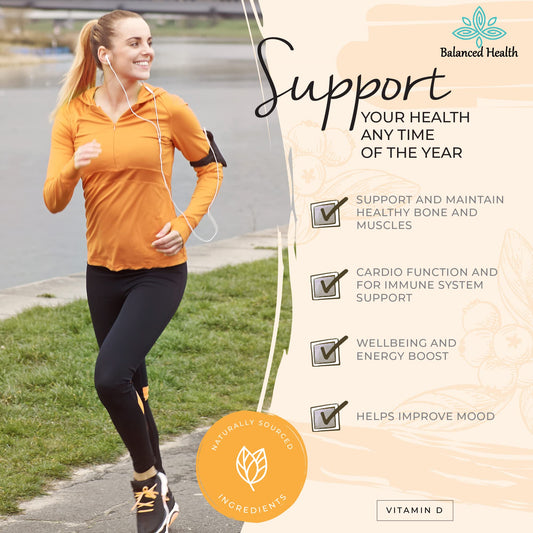 Detalle etiqueta suplementaria vitamina d3 gotas líquidas balance health