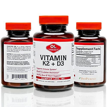 Detalle etiqueta vitamina K2 D3 cápsulas