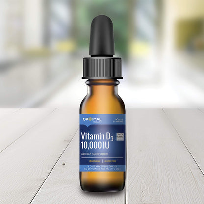 Detalle frasco gotas vitamina D3 Optimalhealth