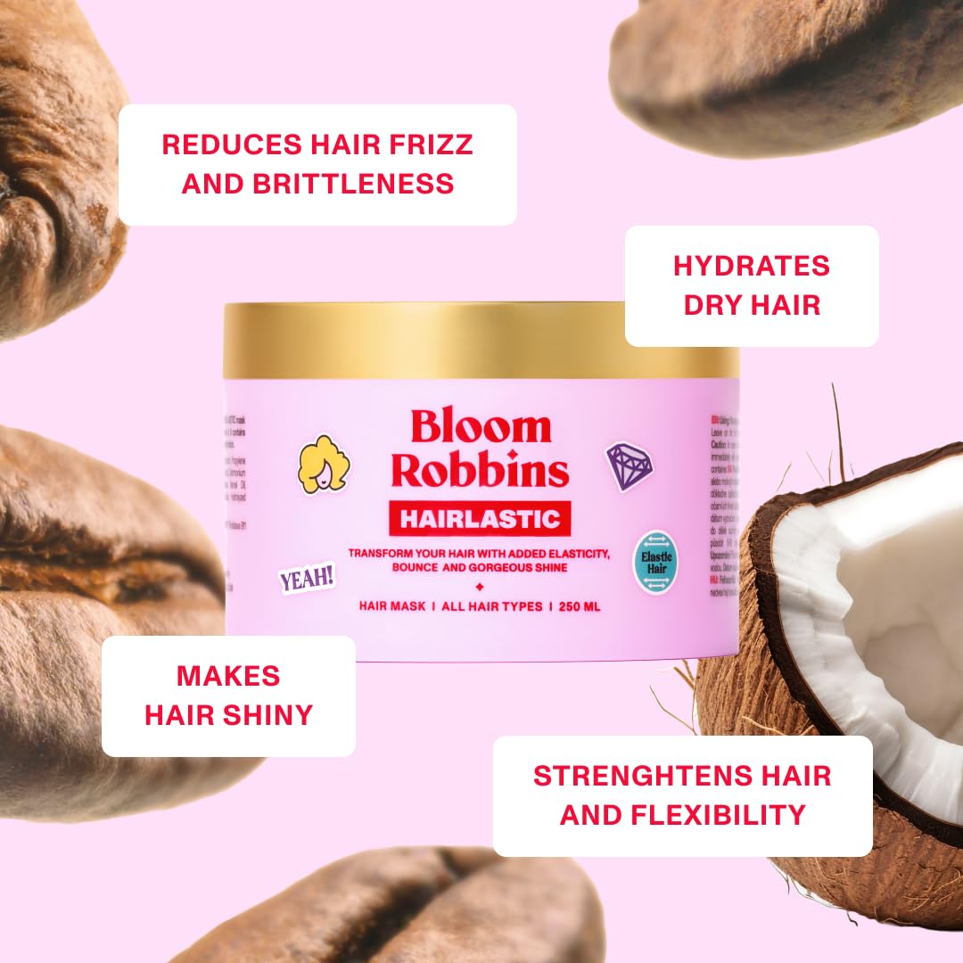 Detalle de gomitas para crecimiento de cabello Bloom Robbins