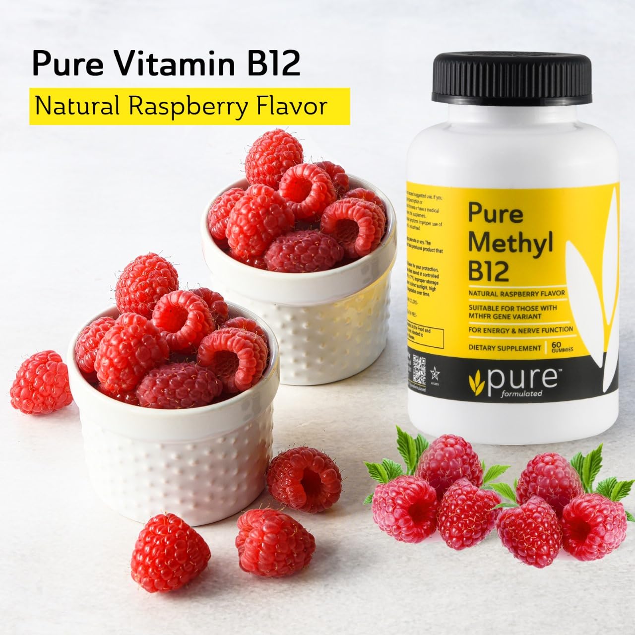 detalle gomitas vitamina b12 pure formulada veganas