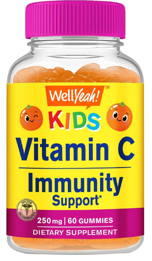 Detalle gomitas vitamina c WellYeah niños