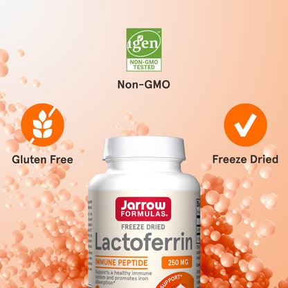 Detalle ingrediente lactoferrina Jarrow.