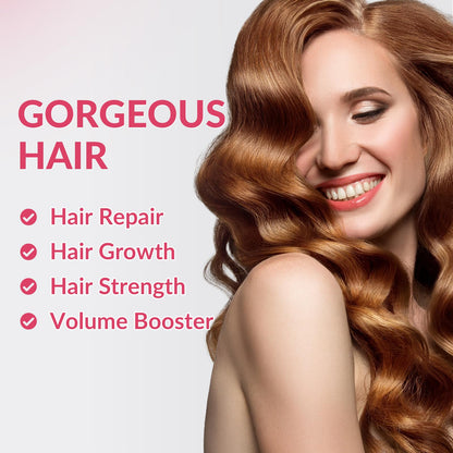 Detalle ingredientes gomitas WEEVIT cabello piel uñas