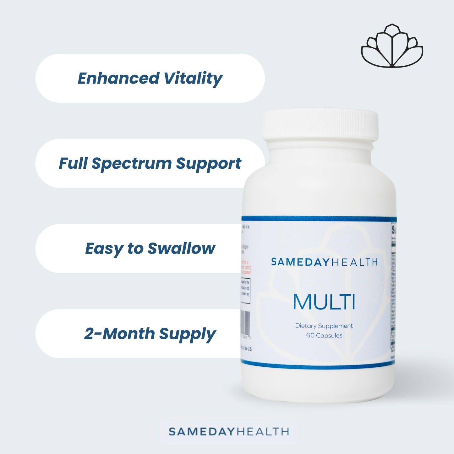 Detalle ingredientes Sameday Health Multi