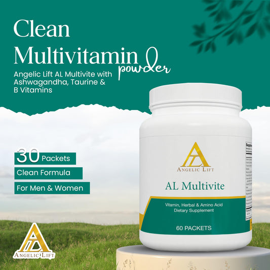 Detalle de un sobre multivitamínico AL Multivite