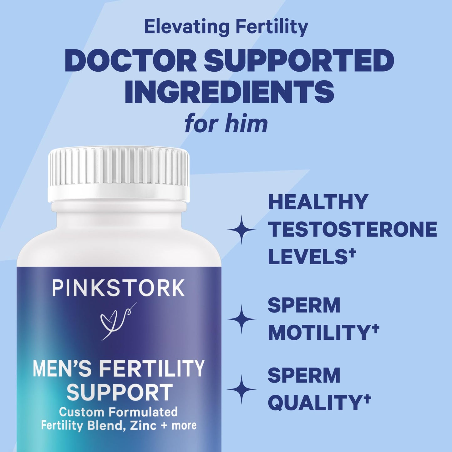 Detalles suplemento para fertilidad Pink Stork His and Hers