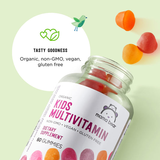 Detalle del tamaño de gomita para niños