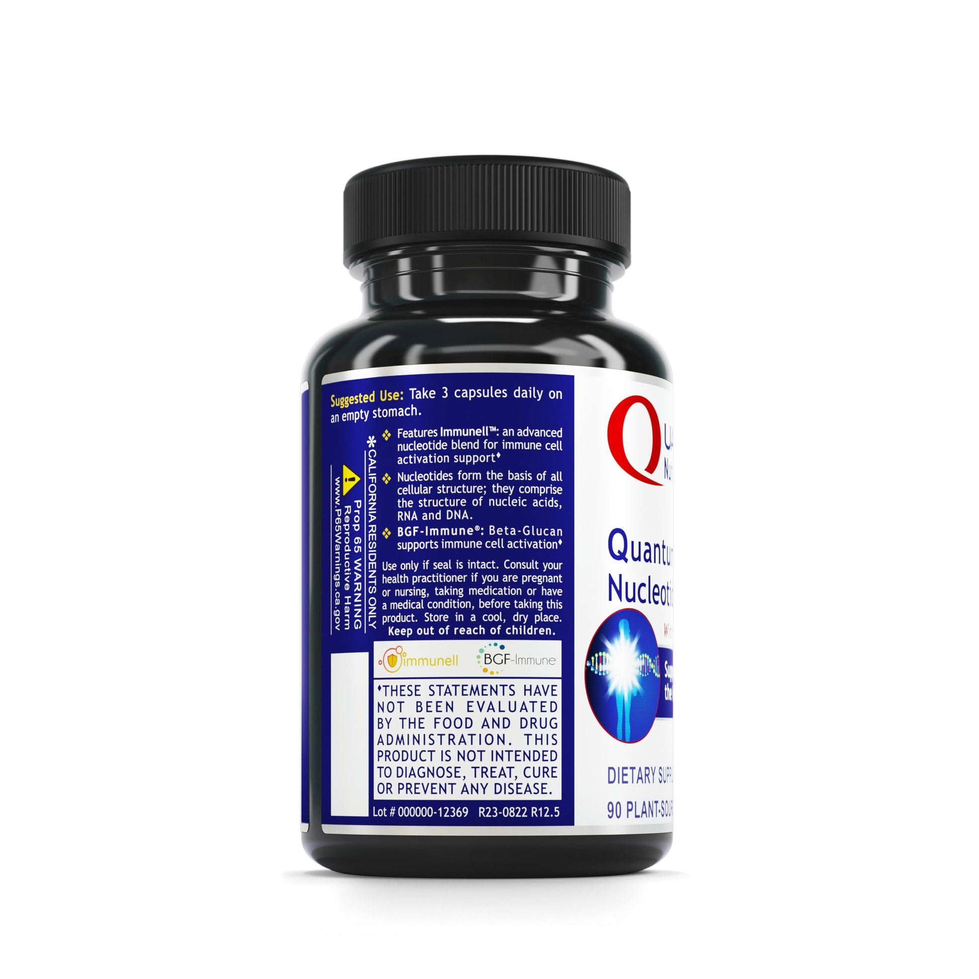 Detalles del frasco Quantum Nucleotide Complex