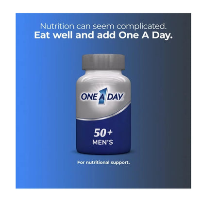 Detalles multivitaminas hombres 50 plus