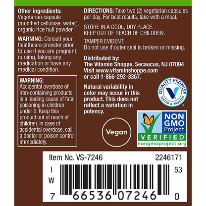 Detalles del multivitamínico para mujeres mayores de 50 años