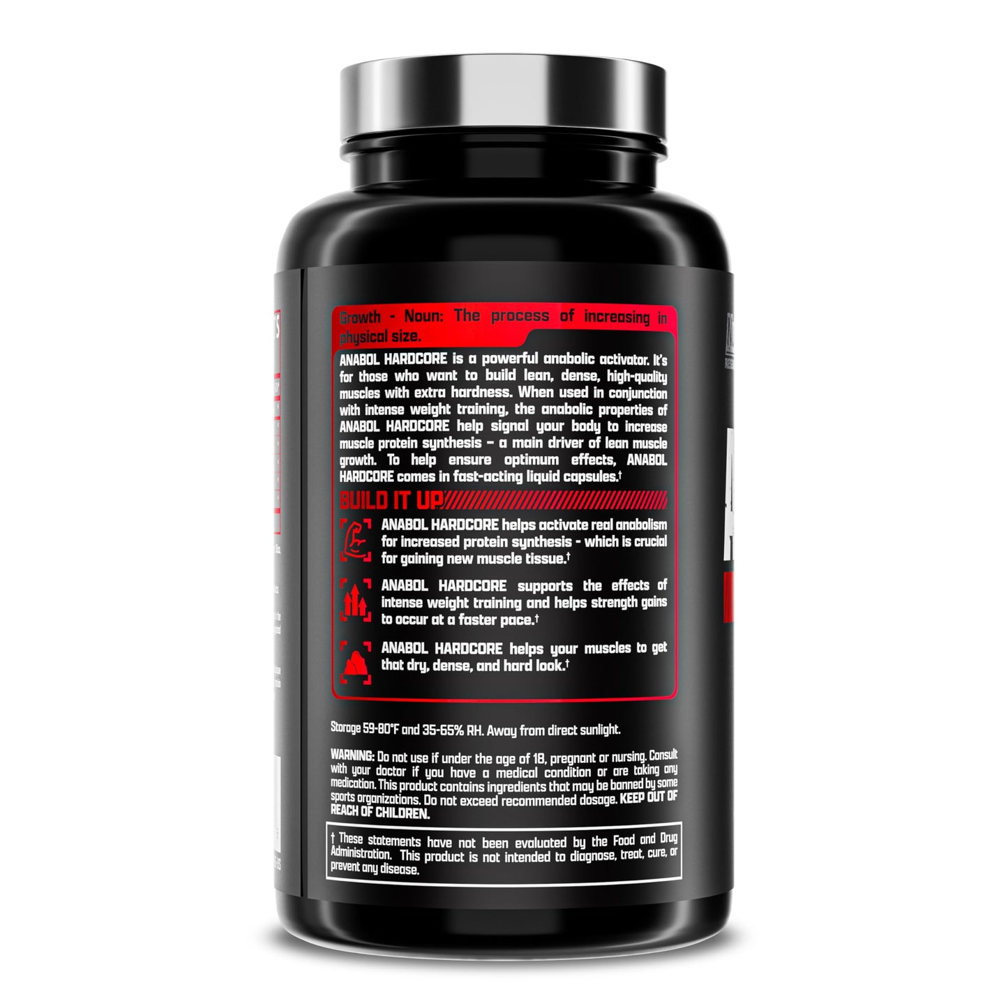 detalles del producto anabol hardcore activador anabólico