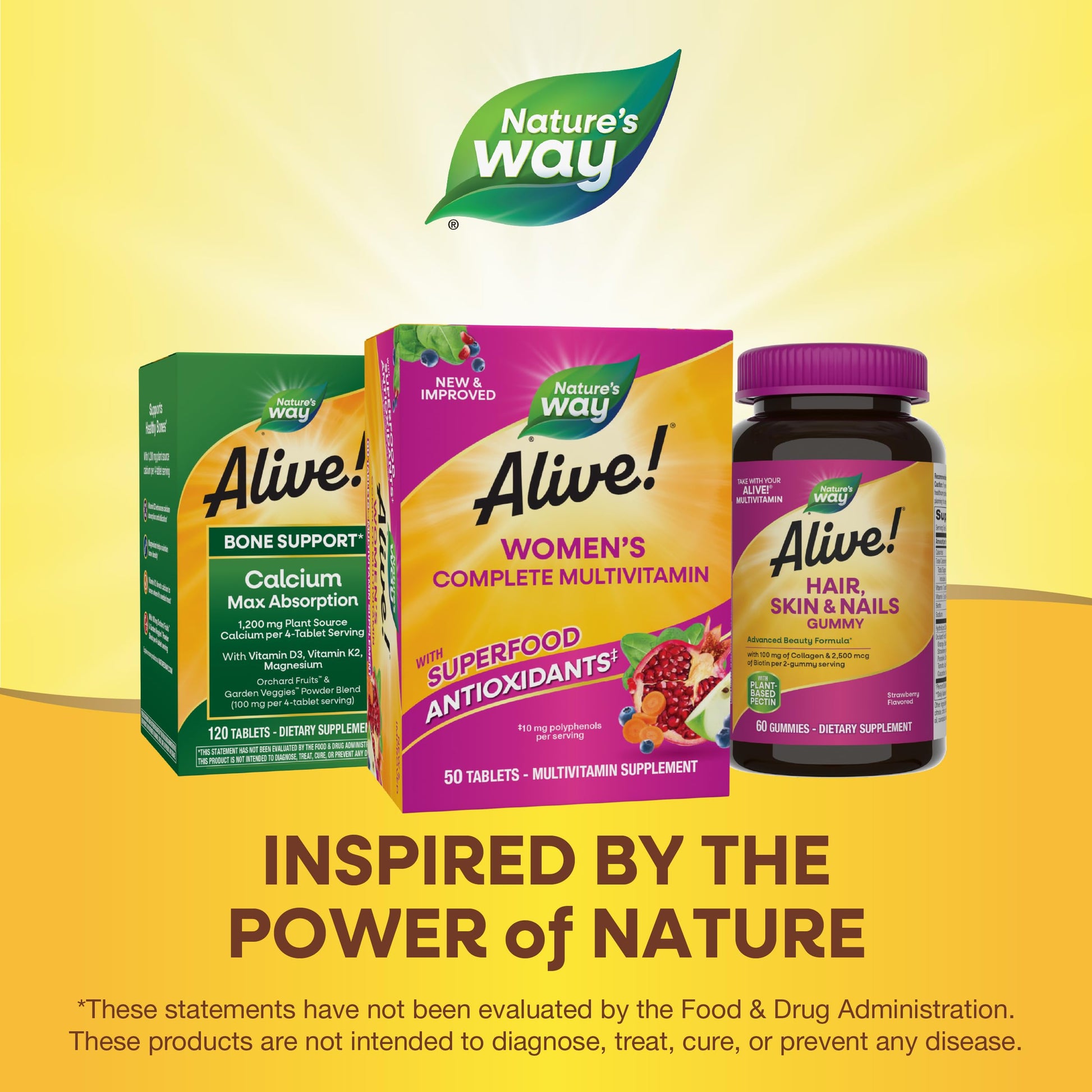 Detalles del suplemento multivitamínico para mujeres 50 tablets