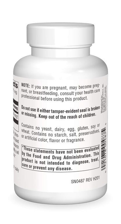 Detalles del suplemento Source Naturals Inositol