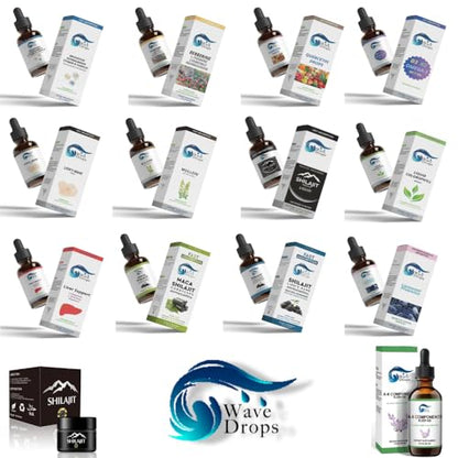 Detalles del suplemento vitamina D3 K2 omega 3 Wave Drops