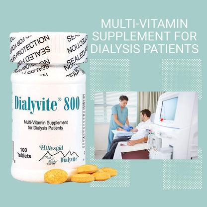 Dialyvite 800 suplemento vitamínico para diálisis pacientes