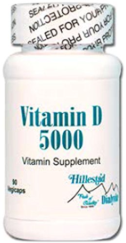 Dialyvite cápsulas vitamina D 5000 IU paquete de 90