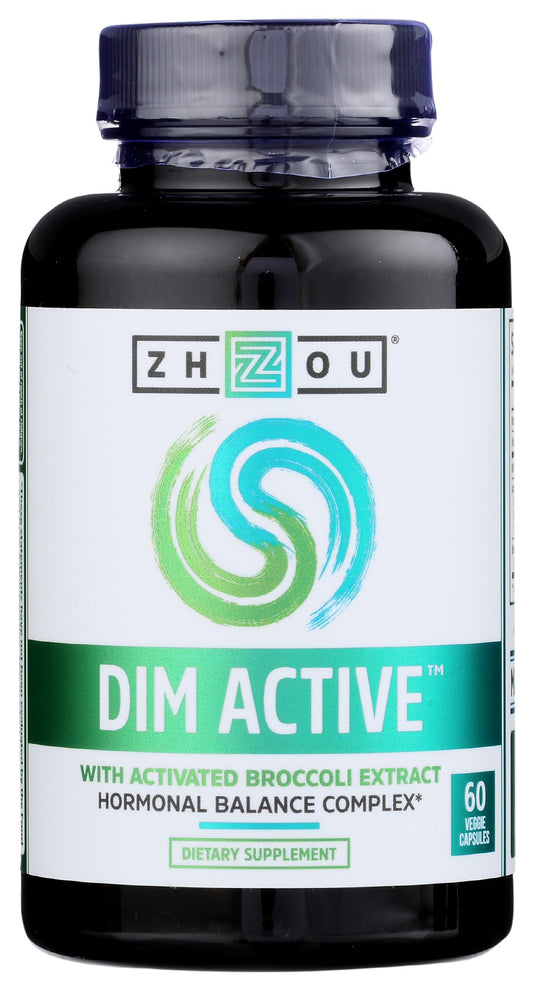 Botella de suplemento Dim Active ZHOU NUTRITION 60 cápsulas