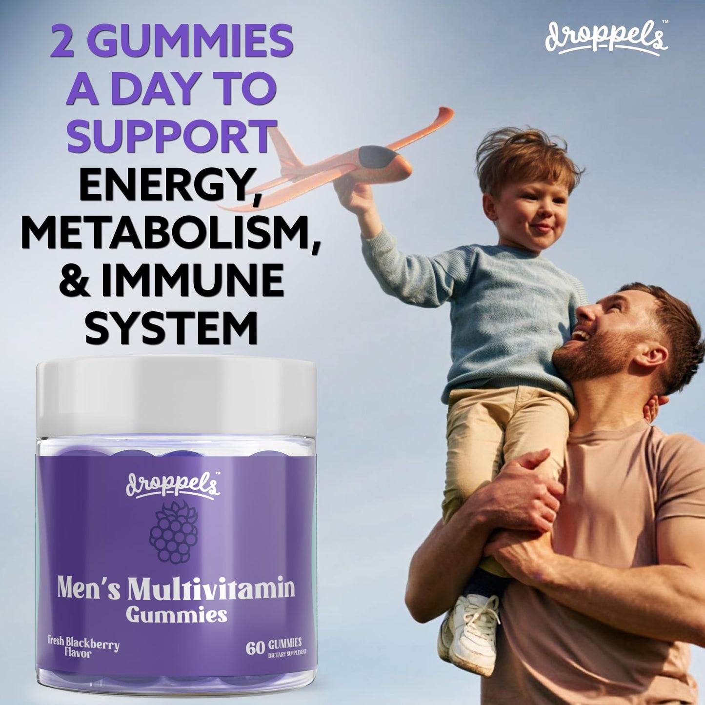 Direcciones de uso Droppels Multivitaminas.