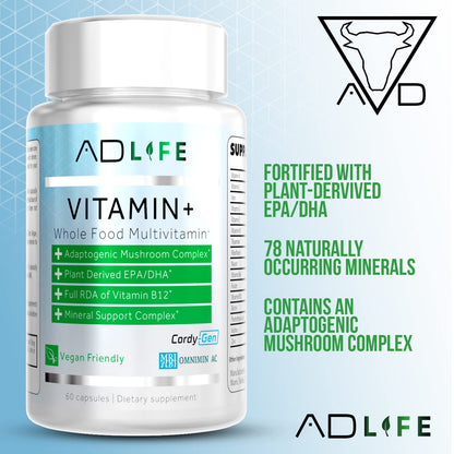 multivitamínico Vitamin+ diseño de botella moderna